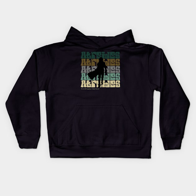 Paul Atreides Typography - Dune Kids Hoodie by Slightly Unhinged